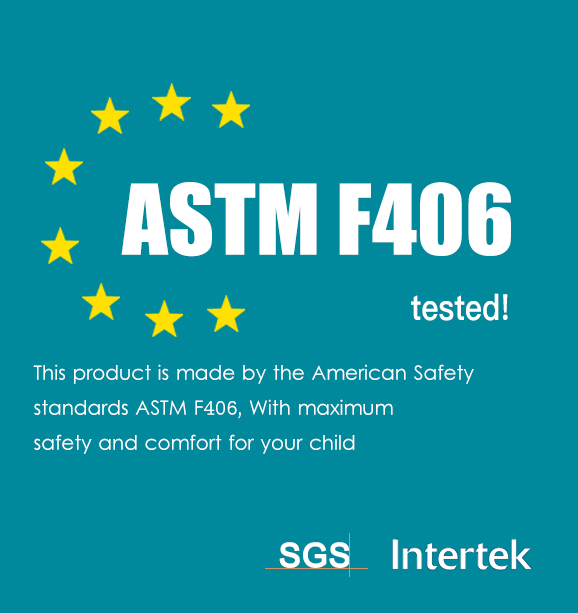ASTM F406 - 15 ： Especificación estándar de seguridad del consumidor para cunas / patios de juegos de tamaño no completo